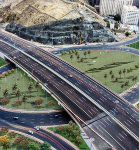 Makkah Middle Ring Road with Ministry of Transportation